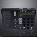 Sony Portable Digital Radio With Preset Direct Keypad And LCD