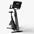 Modern Stationary Bike With Digital Display And Adjustable Seat For Home Gym