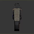 Futuristic Sci Fi Weapon Design With Scope Blue Red Accents And Grip