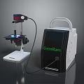 GemRam Advanced Medical Microscope And Scientific Laboratory Equipment Device Setup