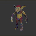 Goblin Monster Monster Ttroll Mountain Essence Alien Monster Alien Monster Alien Monster 3d model