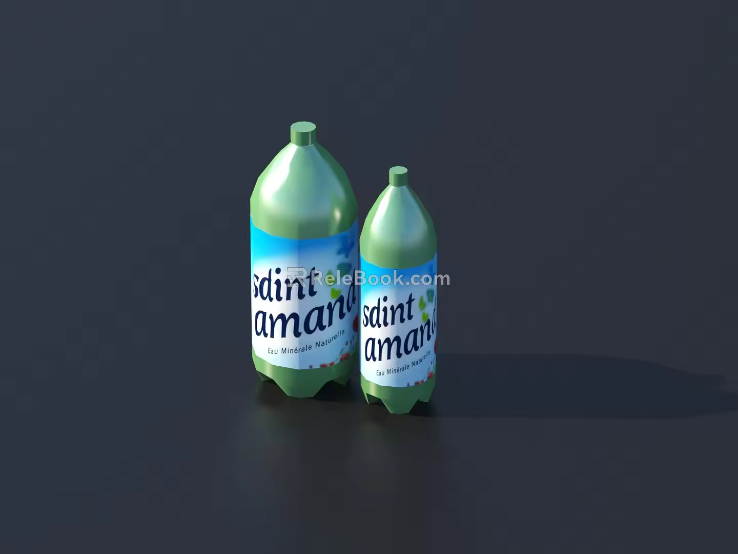 Modern Drinks 3d model