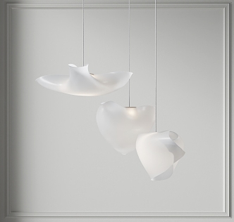 Quiet Wind Chandelier 3d model