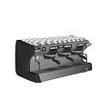 Modern Stainless Steel Coffee Machine As Professional Kitchen Appliance With Sleek Design