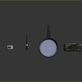 Knife Pot Bag 3d model