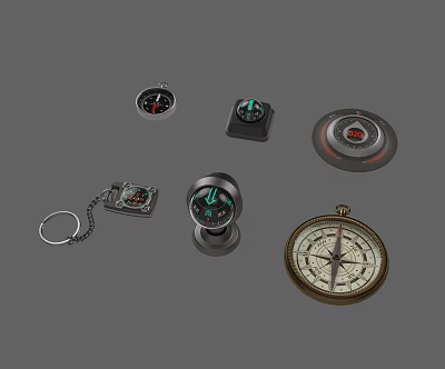 modern compass 3d model modern compass 3d model