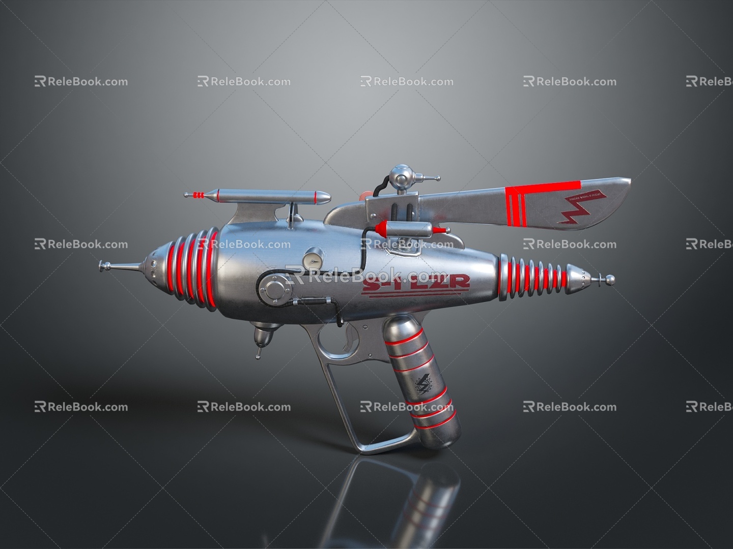 Science Fiction Firearms Next Generation Firearms Science Fiction Game Gun Game Firearms Game Gun Concept Gun Laser Gun 3d model