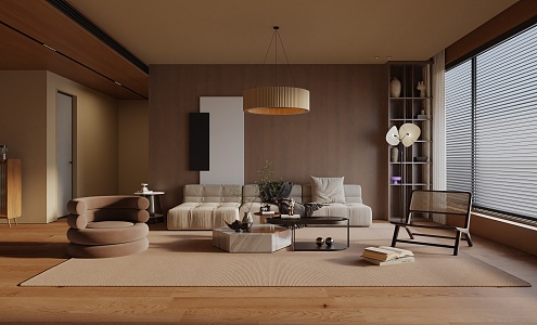 Living room 3d model