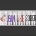 Clean Line Sover Container with Light Text and Metallic Surface Design