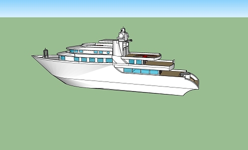 Yacht 3d model