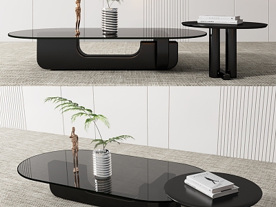 Modern coffee table 3d model