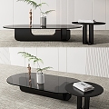 Modern coffee table 3d model