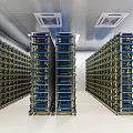 Hospital Outpatient Clinic With Organized Storage And Bright Interiors