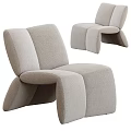 Modern Upholstered Leisure Chair With Stylish Design And Multiple Color Options