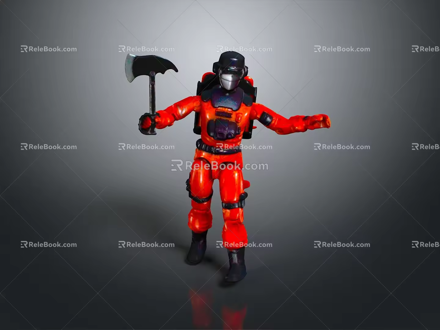 Mech Warrior Mech Soldier Machine Battlearm Mechanical Battlearm Machine Fighter Robot 3d model
