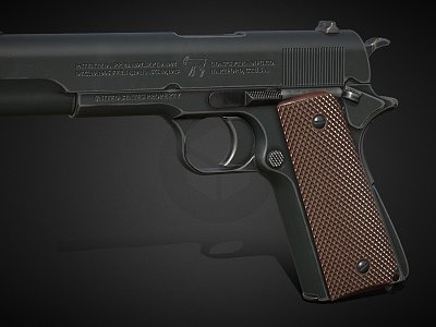 Weapon class pistol model