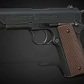 Weapon class pistol 3d model