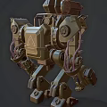 Modern Robots 3d model