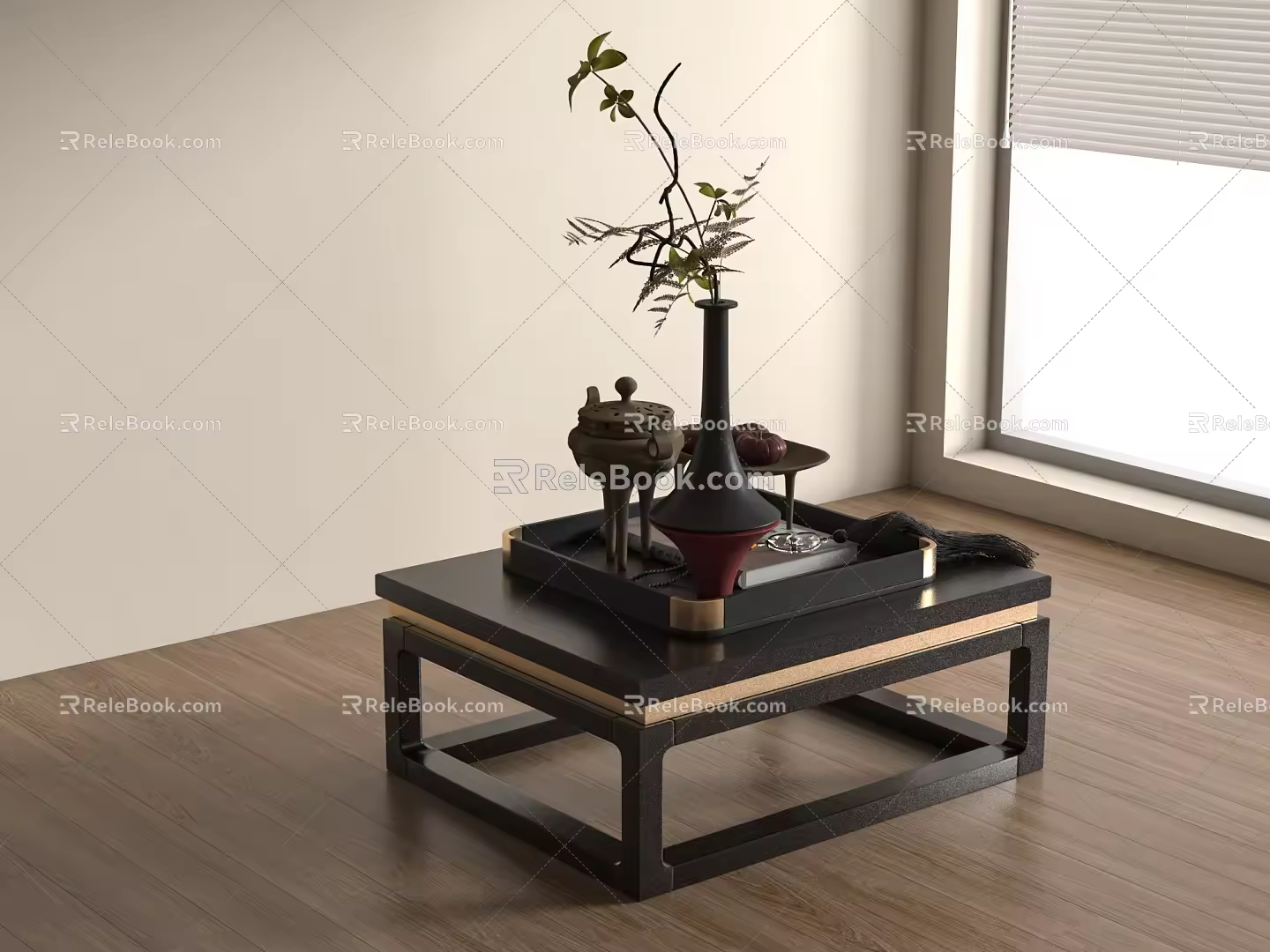New Chinese style ornaments combination 3d model