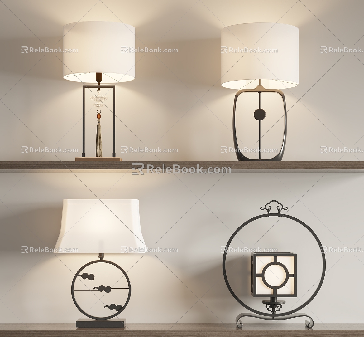 New Table Lamp Fixture Lamp Decorative Lamp 3d model