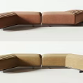 Modern Sofa Bench 3d model