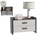 Bedside table 3d model