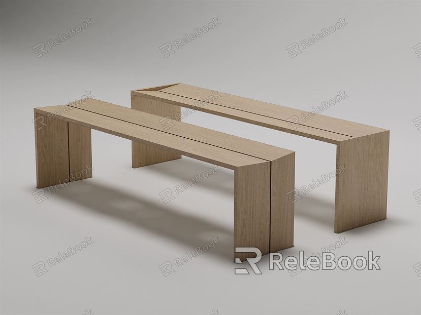 Modern bench model