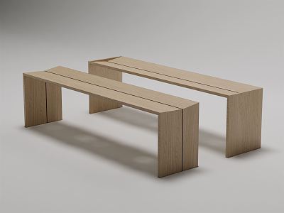 Modern bench model