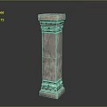 Columns Stone Columns Stone Columns Old Columns Roman Columns Roman Columns Classical Columns Greek Columns 3d model