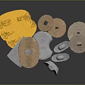 Shiny Collection of Gold Bars Silver Ingots Copper Pieces and Metal Coins