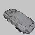 Black And Red Sports Car With Rear Spoiler And Sporty Design