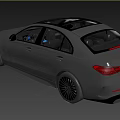 Silver Modern Sleek Sedan Car With Aerodynamic Body And Stylish Alloy Wheels