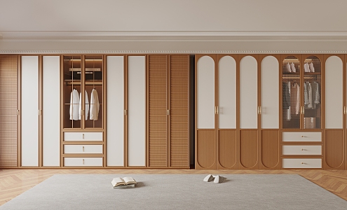 French wardrobe 3d model