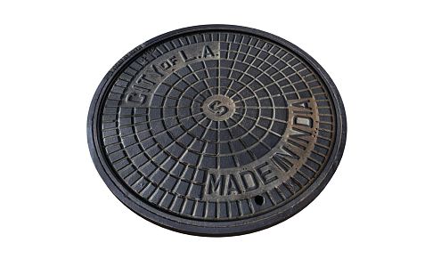 modern manhole cover 3d model