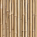 Modern Bamboo Bamboo Carbonized Bamboo Bamboo Fence 3d model