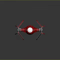 Modern Spaceship Spacecraft 3d model