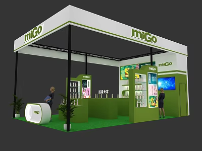 Exhibition 3d model