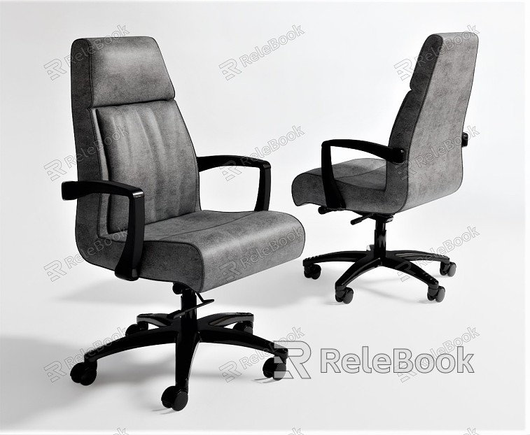 Modern Office Chair Leather Office Chair Roller Office Chair Single Person model