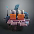 Engine Racing Engine Racing Engine Car Engine Car Engine Modern Vehicle 3d model