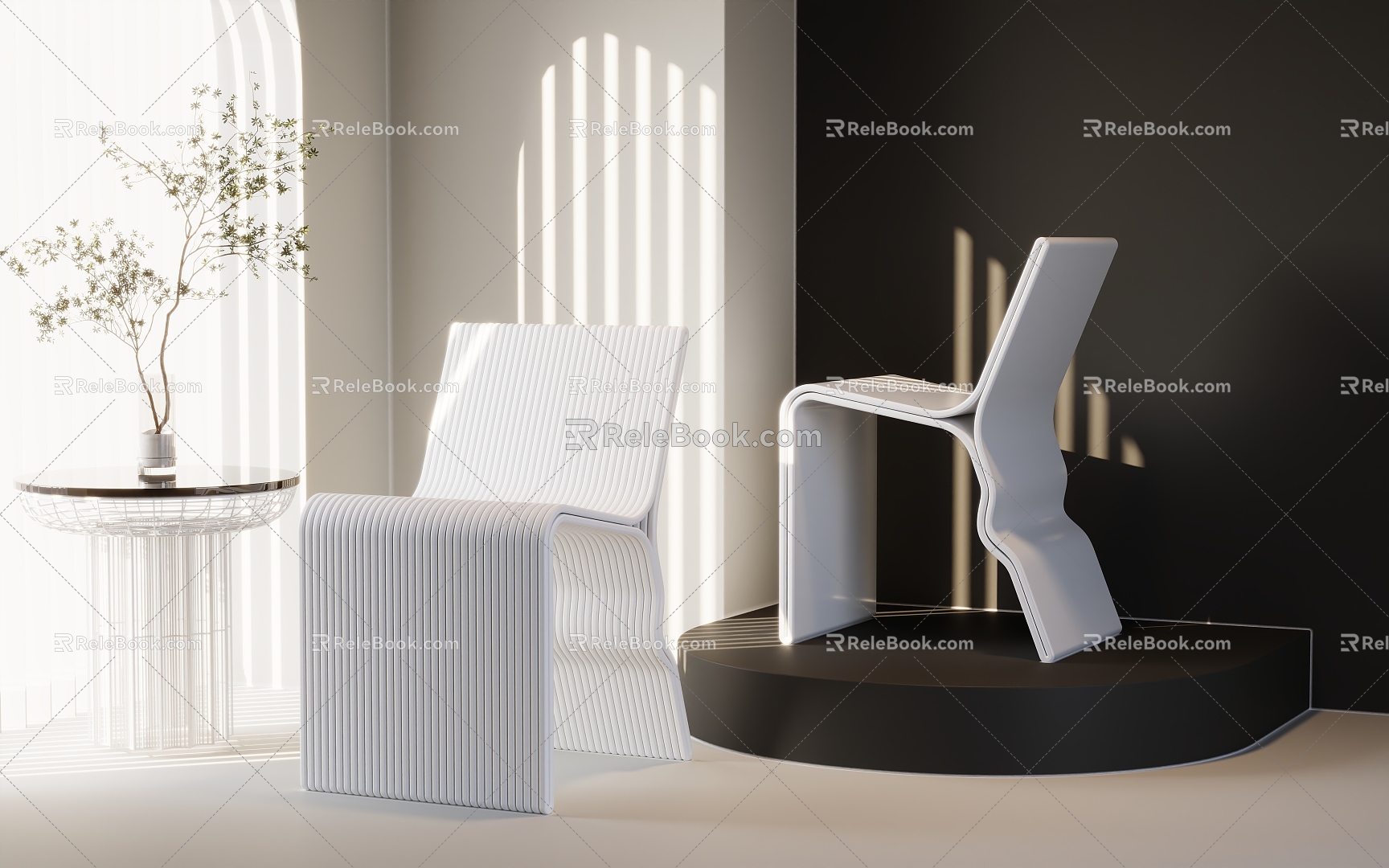 Dining Chair Chair 3d model