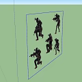 Characters Special Forces 3d model