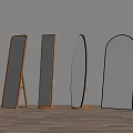 Mirror Full-length mirror Dressed mirror 3d model