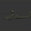 Modern Helicopter Gunship Helicopter Aircraft Gunship Combat Helicopter 3d model