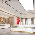 Elegant Modern Hotel Lobby Featuring Spacious Bright Interior Reception Desk Marble Floor And Chandeliers