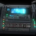 Controller console 3d model