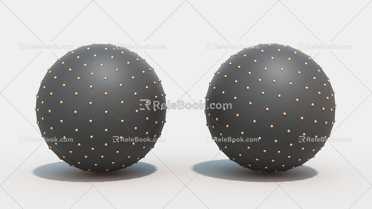 Ball Art Device Mineral Art Device Ornaments Device 3d model