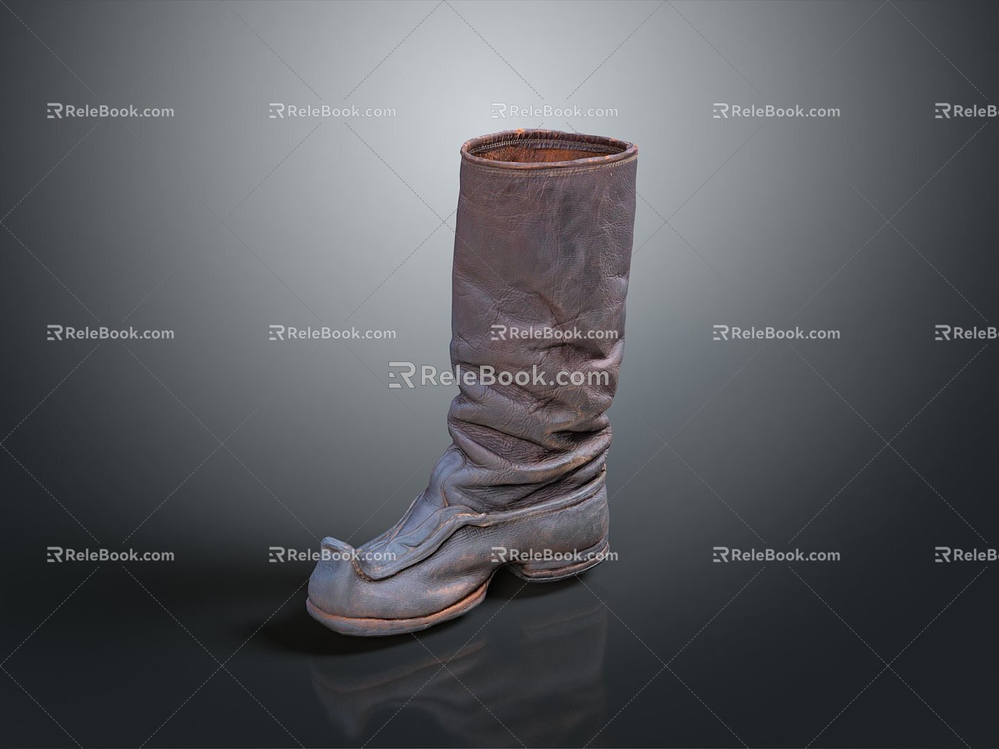 Men's Boots Old Boots Old Leather Boots Old Rain Boots Men's Leather Boots Men's Leather Shoes Pointed Leather Boots Fashion Leather Boots 3d model