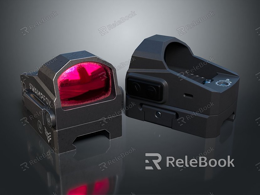 Modern infrared Steiner laser pistol light source model