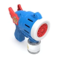Colorful Electric Toy Bubble Gun With Solution Canister 3d model