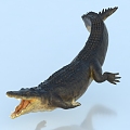 Modern Crocodile 3d model